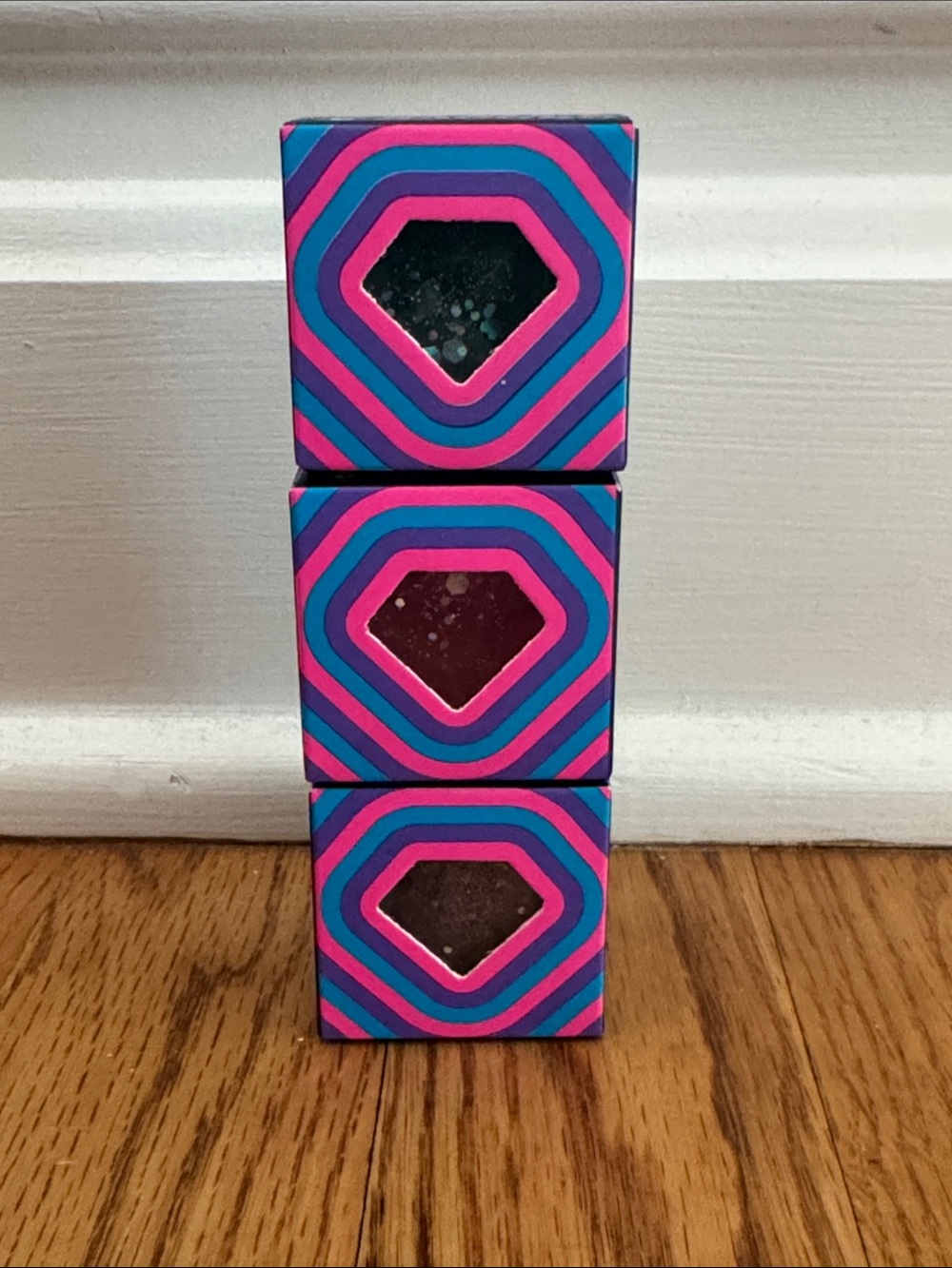 Needoh Schylling Teenie Groovy Jewel lot of 3 Blue, pink, purple